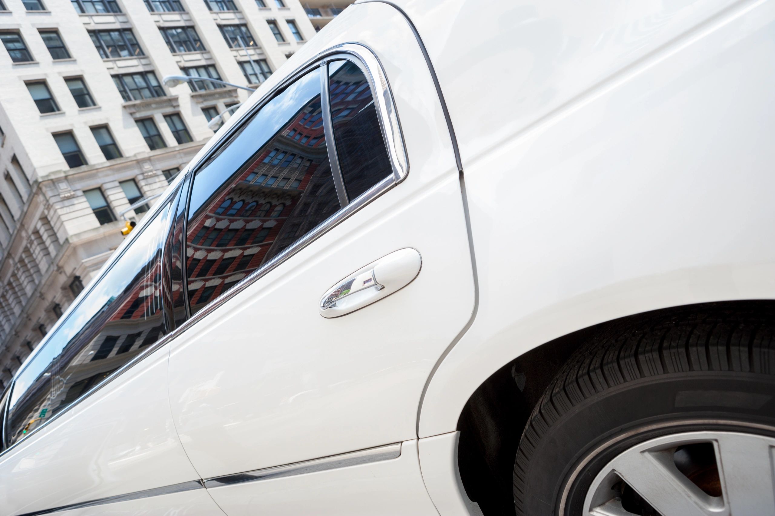 Chauffeur-driven luxury car NYC